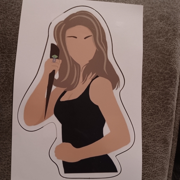Buffy Other - Buffy The Vampire Slayer Black Tank Top Sticker